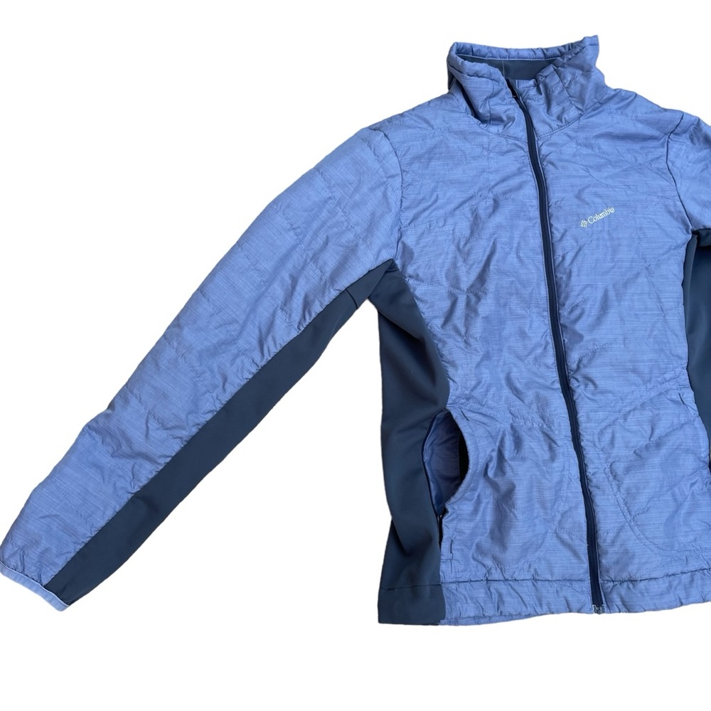 Columbia Women’s Omni Heat Winter Collar Jacket Lightweight Zip Pockets Size L - Picture 3 of 10